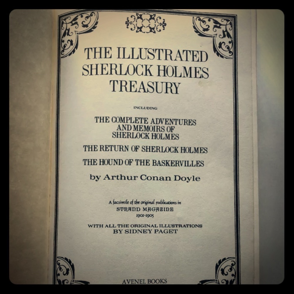 1988 The Illustrated Sherlock Holmes Treasury